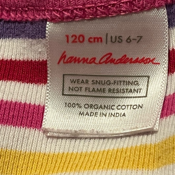 Hanna Andersson 2 Pc Outfit Set Sz 6-7 - Picture 7 of 7